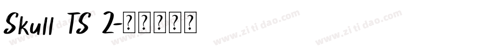 Skull TS 2字体转换